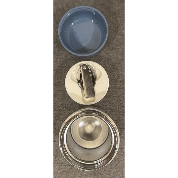 Pillowfort Kids 10 oz Checkered Stainless Steel Food Jar with Spoon - Picture 8 of 8